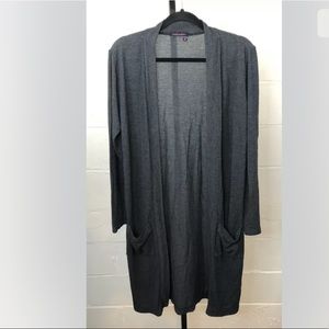 Fresh Produce Long Cardigan XS/S Gray Long Sleeve